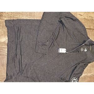 New johnnie o long sleeve performance, quarter zip sweater